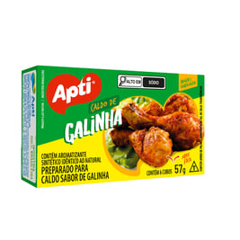 Caldito de Pollo, 57g (caja de 6 unidades) "APTI"