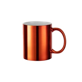 Taza 11 oz efecto espejo  (Rojo)