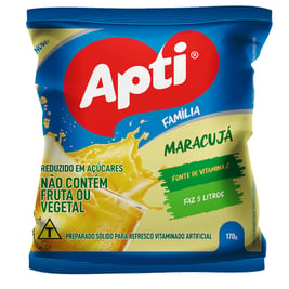 Refresco instantáneo de maracuyá, 170 g "APTI"