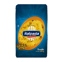 Tornillo marca Italpasta de 500 g