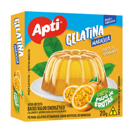 Gelatina C/Pulpa de maracuyá, 20 g "APTI"