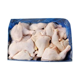 Caja de cuartos de pollo, 40 lb