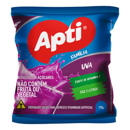 Refresco instantáneo de uva, 170 g "APTI"