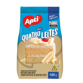 Mezcla para cake cuatro leches, 400 g "APTI"