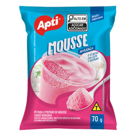 Mousse fresa en polvo, 70 g "APTI"