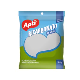 Bicarbonato de sodio, 100 g "APTI"