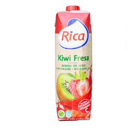 Néctar de kiwi-fresa Rica, 1L