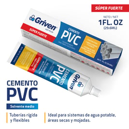 Cemento solvente para tuberías, 29.6 ml (ASA367-PCG29)