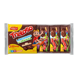 Galletas rellenas de chocolate, pack de 6 unidades, 222g