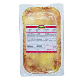 Lazaña de jamón y queso, 1 kg