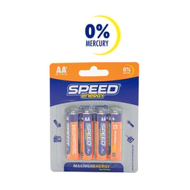 Set de 4 baterías AA - pilas doble A - 15 V (BTC-AA-4B)