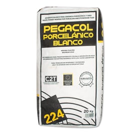 Porcelanico Blanco, PEGACOL , 20kg