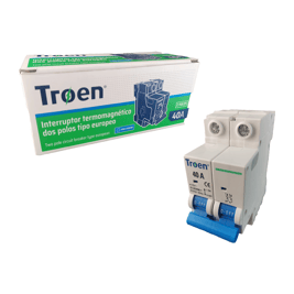 Breker de 40A, 2P (TR-C65-40A-2P)