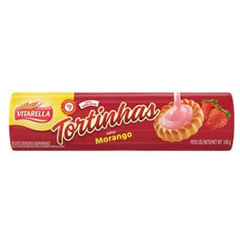 Galletas tartaletas de fresa, 140g