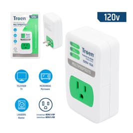 Protector de voltaje multipropósito para electrodomésticos de 120 V / 15 A (TR-VP15-120V)