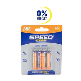 Set de 4 baterías AAA - pilas triple A - 1.5 V (BTC-AAA-4B)