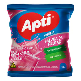 Refresco instantáneo de coctel de frutas, 170 g "APTI"