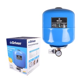 Kit de tanque y presostato para bomba de agua - sistema hidroneumático o kiwan -  capacidad de 12 L (A414-SY-12L)