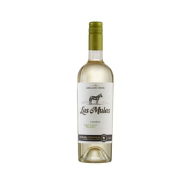 Vino Blanco Miguel Torres Las Mulas Sauvignon Blanc Ecológico, 750 ml