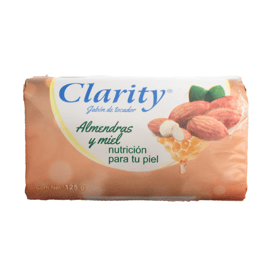 Jabón de almendras Clarity, 125 gr