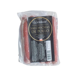 Salchicha de pollo, Worldmeat, 340 g