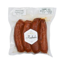 Chorizo criollo "Pruébalo"