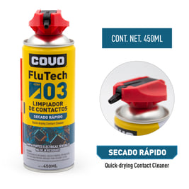 Limpiador spray de contactos eléctricos y electrónicos 450ml