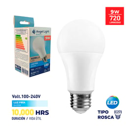   Bombillo Led luz blanca 9 W (ALB-TLP-9W)