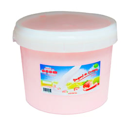 Yogurt probiótico sabor fresa, 4 L