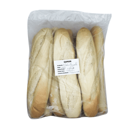 Medio pan Baguette (precocido), 8 unidades
