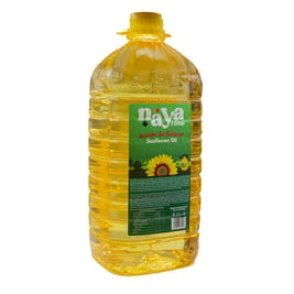 Aceite de girasol, 5 lt "Naya food"