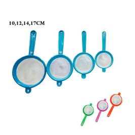 Set de 4 coladores plásticos para alimentos y bebidas (C4033457)