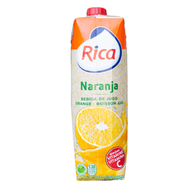 Néctar de naranja Rica, 1 L