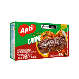 Caldito de res, 57g (caja de 6 unidades) "APTI"