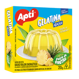 Gelatina C/Pulpa de piña, 20 g "APTI"