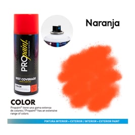 Pintura en aerosol - spray - color naranja 400 ml (SC-039)