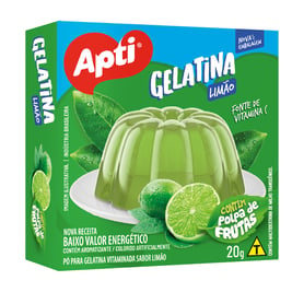 Gelatina C/Pulpa de limón, 20 g "APTI"