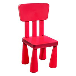 Silla infantil roja