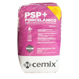 Mortero cola PSP + Porcelanico ( 20 kg )