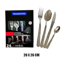 Set de cubiertos para 6 comensales (23798/046)