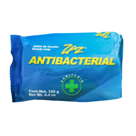 Jabón antibacterial Zaz, 125 g