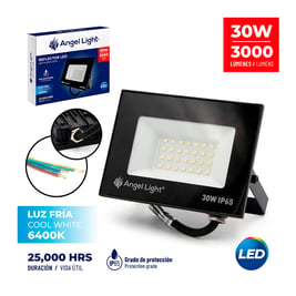 Lámpara - foco - reflector Led para iluminación en exterior 30 W / 6400 K (AL-MKFL-30W)