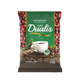 Café brasileño Extra Fuerte ¨Dualis¨ 250g.