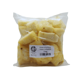 Trozos de piña congelados, 2 kg (JKY)