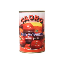 Puré de Tomate Concentrado al 12%, 425g  ¨Taoro¨