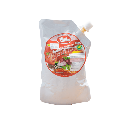 Tuambia Com Salsa De Tomate Condimentada Tuaba Doypack 250 Ml